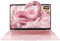 Fsjun Ordenador portátil de 14 pulgadas, color oro rosa, pantalla FHD, procesador de 4 núcleos J5005 (hasta 2,8 GHz), 8 GB DDR4 RAM, 128 GB SSD, Win11 Pro, Office 2024, Webcam, USB 3.0 x2, Mini-HDMI