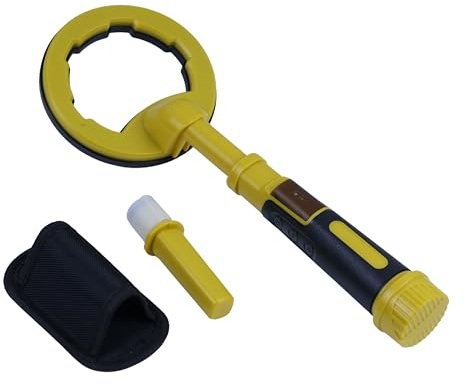 Underwater Metal Detector - 2 in 1 IP68 Waterproof Handheld Pinpointer, Pulse Induction with 5.5'' Waterproof Search Coil & LED for Diving, Scuba, Beaches, Forests & Treasure Finding