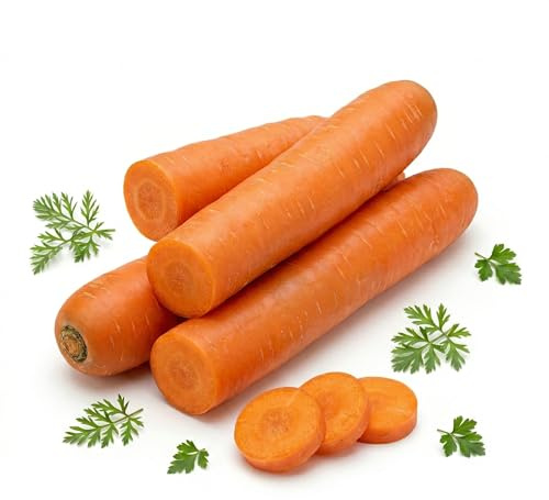 Semi di Carota Saint Valery 6g | Varietà Lunga e Rustica | Semi da Orto Alta Germinazione | Ideale per Semina Autunnale e Primaverile | Carote Dolci e Croccanti | Made in Italy