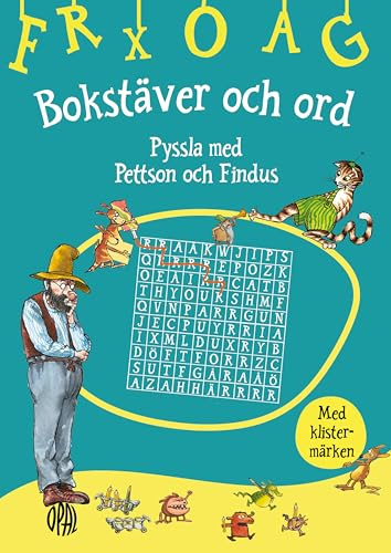 pyssla med pettson och findus : bokstäver och ord med klistermärken