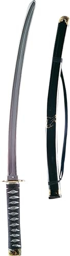 Rubies Official Adult's Ninja Sword Fancy Dress Accessory - One Size, Grey Halloween, World Book Day