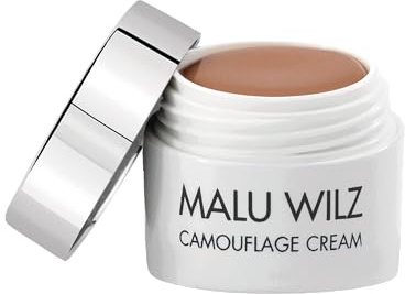 Malu Wilz Camouflage Cream Nr. 08 Brown Sugar 6g I Camouflage Make up stark deckend I Wasserfeste Concealer Creme für jeden Hauttyp I Zum Abdecken von Tattoos und Hautanomalien
