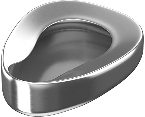 AAProTools Bedpan for Women Men Elderly Female Male Bedridden Patient Hospital Home Bed Pan Emergency Device (Stainless Steel)