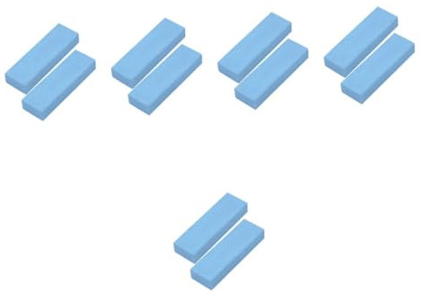 PRETYZOOM 10pcs Kitchen Scrubber Brush Stains Remover Limescale Eraser Stains Scrub Cleaner Pan Cleaning Eraser