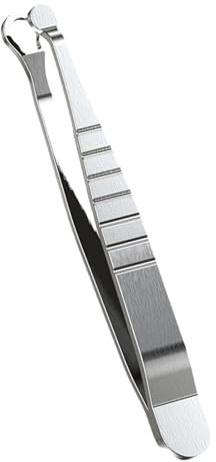 Manual Nose Hair Groomer Stainless Steel Body NonSlip Grip Rounded Protections Easy Cleaning Hygienic Personals Cares Easy To Clean Nose Trimmers Stainless Steel