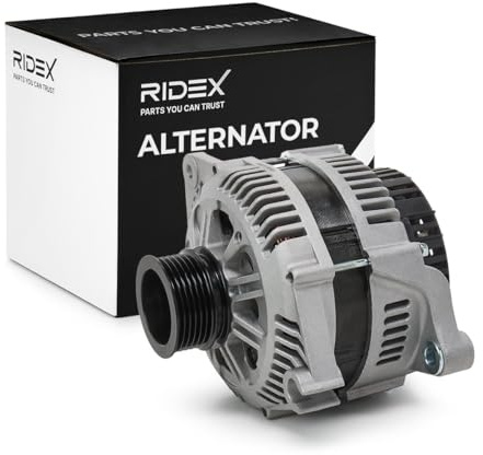 RIDEX 4G0627 Lichtmaschine 120A Generator LiMa 12V Alternator mit Riemenscheibe Kompatibel mit FIAT DUCATO Pritsche/Fahrgestell 230 500362607 57056Q 57057V