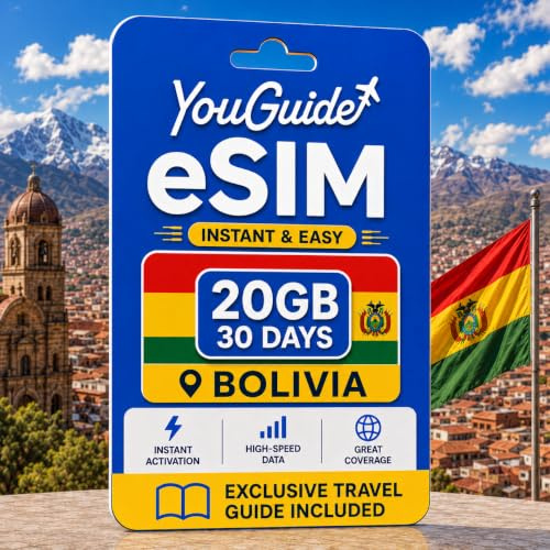 Bolivia eSIM 20GB 30Days