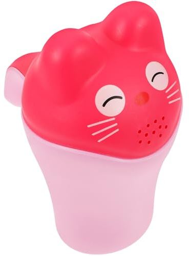 FUNNETOYU Shampoo Spülbecher für Babys aus PP mit Cartoon Design Leicht und Praktisch