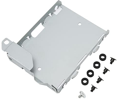 Zunate pour Support de Disque Dur PS4, Pièce de Rechange pour Support de Montage pour Disque Dur HDD Caddy avec Vis pour Console de Jeu PS4 1100