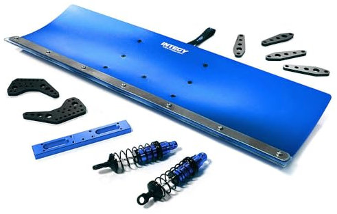 Integy Kit chasse-neige en alliage usiné 400 mm pour Losi 1/10 Lasernut U4 4WD Brushless RTR