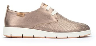 Pikolinos Madrid Zapatos Cordones Mujer | en Cuero | Suela Extraligera | Talla EU 35-42 en Color Beige