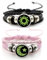 HQRKOTM 2 Stück Sonne und Mond verstellbare Kordel Armbänder, paar armband,freundschaftsarmbänder,Armbänder für Paare, Freunde, Valentinstag
