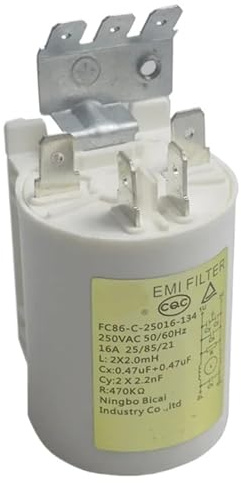 Ersatz-Entstörfilter for die Power-Filterscheibe, kompatibel mit Ersatzteilen for Trommelwaschmaschinen von L&i&t&t&le S&w&a&n(Yellow)