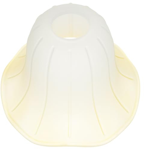 SUPVOX Abat-Jour en Verre Cloche Compatible Ampoules E27 pour Ventilateurs de Plafond et Appliques Murales