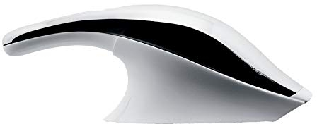 Alessi Akkusauger aus Edelstahl und thermoplastischem Harz, Weiß, 32.4 x 44.5 x 32.6 cm