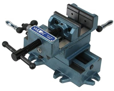 Wilton Cross-Slide Drill Press Vise, 3 Jaw Width & Max Opening, 3 Jaw Depth (Model CS3)