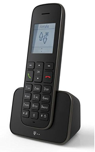 Telekom Sinus 207 Pack Schwarz Mobilteil DECT Basisstation Festnetztelefon