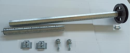 Kit COMPLETO Rullo per Tapparelle Avvolgibili a Cinghia REGOLABILE e RESISTENTE Varie Misure Disponibili (da 130 cm a 165 cm)