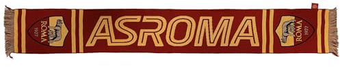 3R SPORT SRL Sciarpa Roma Ufficiale 2023 2024. Sciarpa Giallorossa 23/24. Prodotto su licenza.