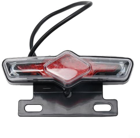 Upgrade Your Ebike Lighting with Turn Signal Rear Rack Lamp Light, ABS 12V/36V 60V (36-60V)