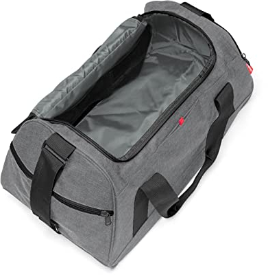 reisenthel activitybag Twist Silver - dynamische und Moderne Sport-/Reisetasche, wasserabweisendes Material, funktionell, Schultergurt und Tragegriffe