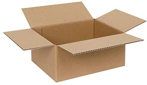 Fraktlåda, vikkartong, paket, mått, kartong, 1-vågig paket, försändelse, kartong, små mängder (35 x 25 x 10 cm paket, 5 stycken)