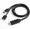 Xingdianfu Adaptateur de câble HDMI 2 en 1 USB femelle vers HDMI mâle 1080p HDTV pour iOS Android