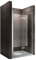 Einzelfalttür 88-92 cm Höhe: 195 cm, Duschfalttür aus 6mm ESG Sicherheitsglas in Klarglas - Duschtür, Duschabtrennung, Nischentür