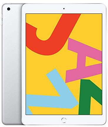 2019 Apple iPad (10.2-inch, WiFi, 32GB) - Silver (Renewed)