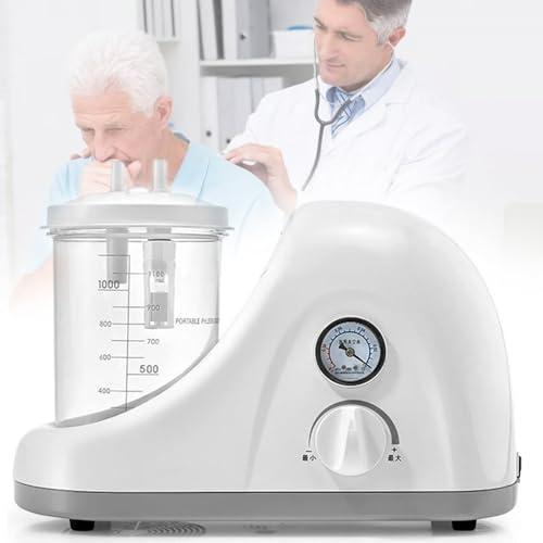 ZXSYYDS Aspirateur de mucosités Automatique,Machine Automatique de sécrétion de Mucus,Dispositif d'aspiration Domestique Automatique Portable, Foyer Médical pour Enfants âgés