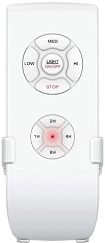 Kit de télécommande universel pour ventilateur de plafond, 3 vitesses, support mural, minuteur, bip marche/arrêt, avec bouton séparé, convient pour
