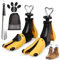 Ostyel Lot de 2 embauchoirs pour homme et femme - Largeur et longueur réglables - Résout le problème des chaussures serrées et frottements - Extenseur de chaussures pour bottes, baskets (jaune, 41-47)