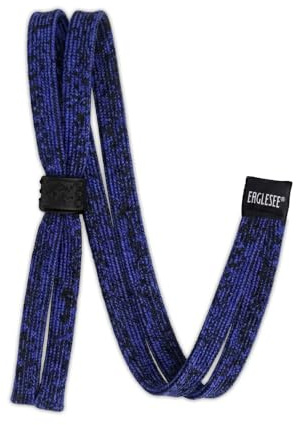EAGLESEE Glasögonband av bomull, justerbar sportglasögonhållare för män och kvinnor, taktisk design, solglasögonhållare – 5 färger – säkert grepp för aktiv användning, 40 cm (closed) – 75 cm (fully