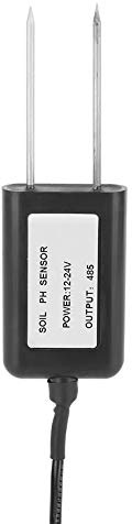 Halearo Misuratore di pH del suolo a prova d'acqua RS485, sensore digitale preciso per serra da giardino, IP68, 13,5 x 4,5 cm