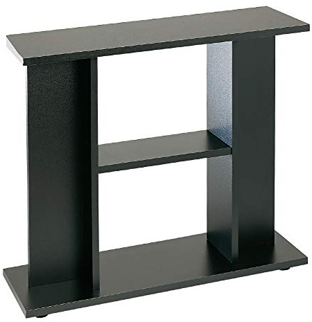 Amtra System 60 - Mobile Acquario in Legno di Colore Nero, 60x32x70 cm - Supporto Robusto in Stile Classico ed Essenziale per Avere un Kit Accessori Acquario Completo - Made in Italy