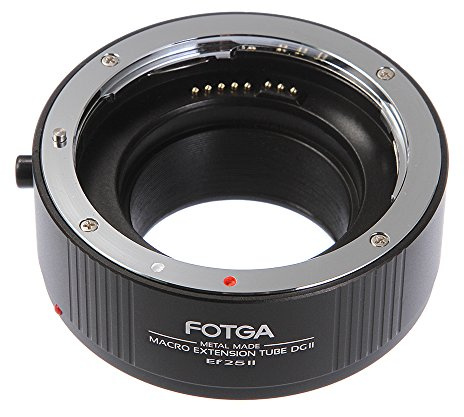 Fotga Metall automatisches Macro Extension Tube 25mm für Canon EF EF EF-S-25 mit Kappen