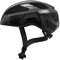 ABUS Rennradhelm Macator - Sportiver Fahrradhelm für Einsteiger - auch für Zopfträger/-innen - für Damen und Herren - Schwarz Glänzend, Größe M​