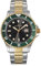 Dugena Herren-Armbanduhr 4461074 Diver XL, Quarz, schwarzes Zifferblatt, Edelstahl, Mineralglas, wasserdicht bis 30 bar