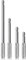 Magnetic Drill Bit Extension Holder, 60mm 75mm 100mm 150mm Magnetic Screwdriver Bits Holder with 1/4 Hex Shank for Screwdriver Drill
