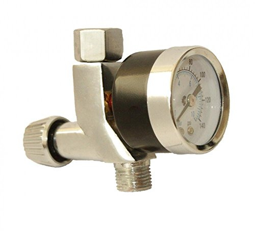 Mini Air Regulator for HVLP Spray Compressor Gun & Air Brush 1/4 BSP