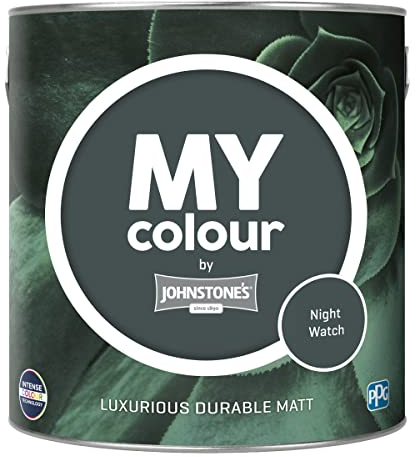 MY colour by Johnstone's - Luxurious Durable Matt - Night Watch - Colour Intense Technology - 2.5L