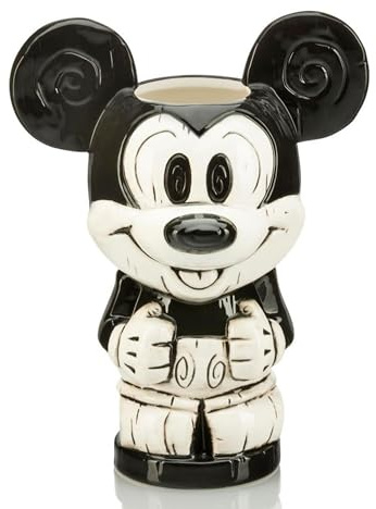 Geeki Tikis Disney - Taza de cerámica con diseño de Mickey Mouse, capacidad para 17 onzas