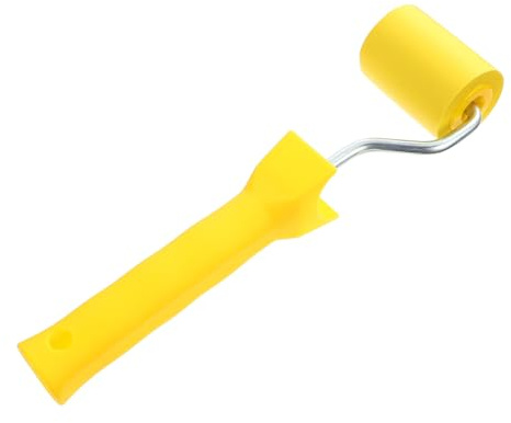 SEWACC Rouleau à Joint En Caoutchouc 2 Pouces, Outil à Joint D'application Compact, Poignée Ergonomique, Adapté Papier Peint Et Vinyle, Outil Professionnel De Pose,