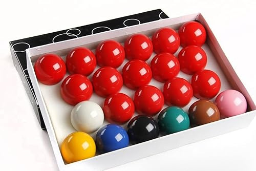 BILMAG Classic Snooker Kugelset, 22er Set, Turniermaß 52,4 mm