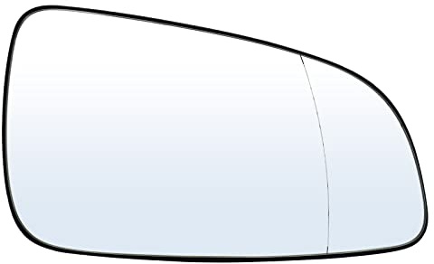 Außenspiegel Glas Für Opel Für Astra H 2004-2009 Tür Seite Flügel Spiegel Glas Beheizte Konvexe Rückansicht Rückansicht Mit Platte Elektrische Klar(Rechts)