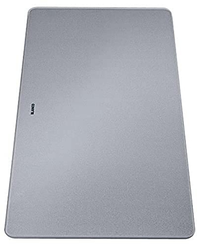 BLANCO 227699 Vidrio Gris tabla de cocina para cortar - Tabla de cortar (Vidrio, Gris, 240 mm, 435 mm)