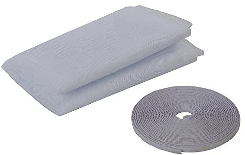 Fixman Zanzariera a rete per finestra, bianca, 1500 x 1300 mm, 610831