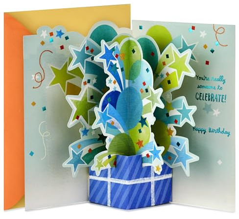 Hallmark Paper Wonder Pop Up Birthday Card (Someone to Celebrate)