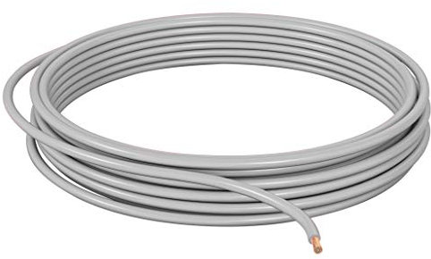 DCSk Fahrzeugleitung - 1,5mm² - 10m - FLRY B asymmetrisch - 1.5 mm² - KFZ Kabel Litze - Grau - 1 5mm2