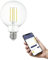 EGLO connect.z Smart-Home LED Leuchtmittel E27, G95, ZigBee, App und Sprachsteuerung Alexa, dimmbar, warmweiß, 806 Lumen, 6 Watt, Vintage-Glühbirne klar